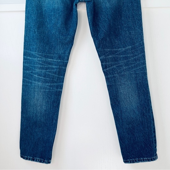 Everlane The 90s Cheeky High Rise Destructed Blue Jean - Picture 12 of 13